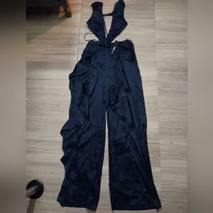 Navy blue jumpsuit